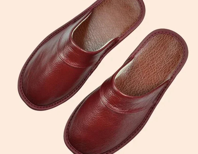 Vegane Lederslipper für Herren