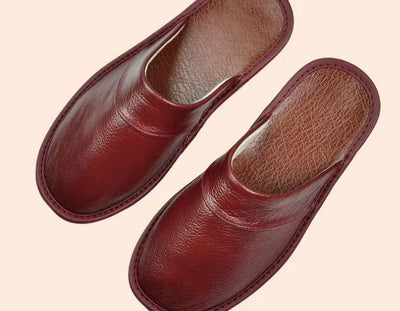 Vegane Lederslipper für Herren