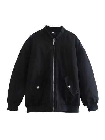 Damen Bomber Übergangsjacke | Übergroße
