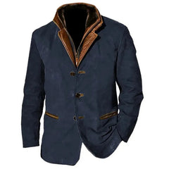 Vincent | Vintage Winterjacke in Blau