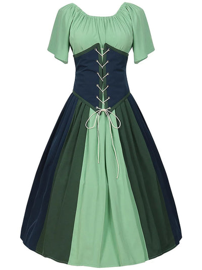 Damen Stilvolle Klassische Oktoberfest Dirndl Kleid