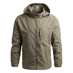 Thomas - Softshell-Jacke - Regenfest in Khaki