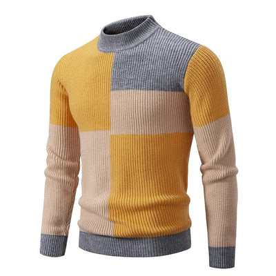 Bunter Rollkragenpulli - Benjamin