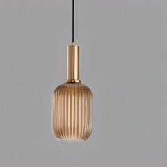 SkyLoom - Hanglampe in Braun