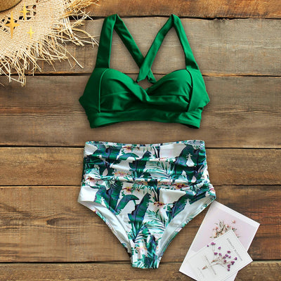 Madelaine® | Bikini-Set mit hoher Taille, Unterteil und Oberteil für alle Formen und Größen