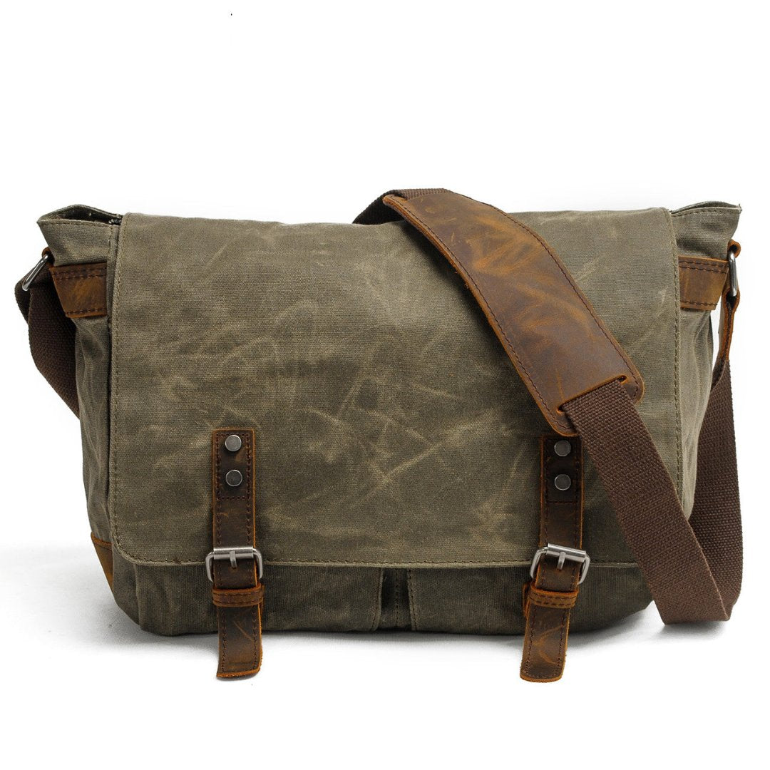 Uriel - Messenger-Tasche - Vintage-Schnallen-Stil