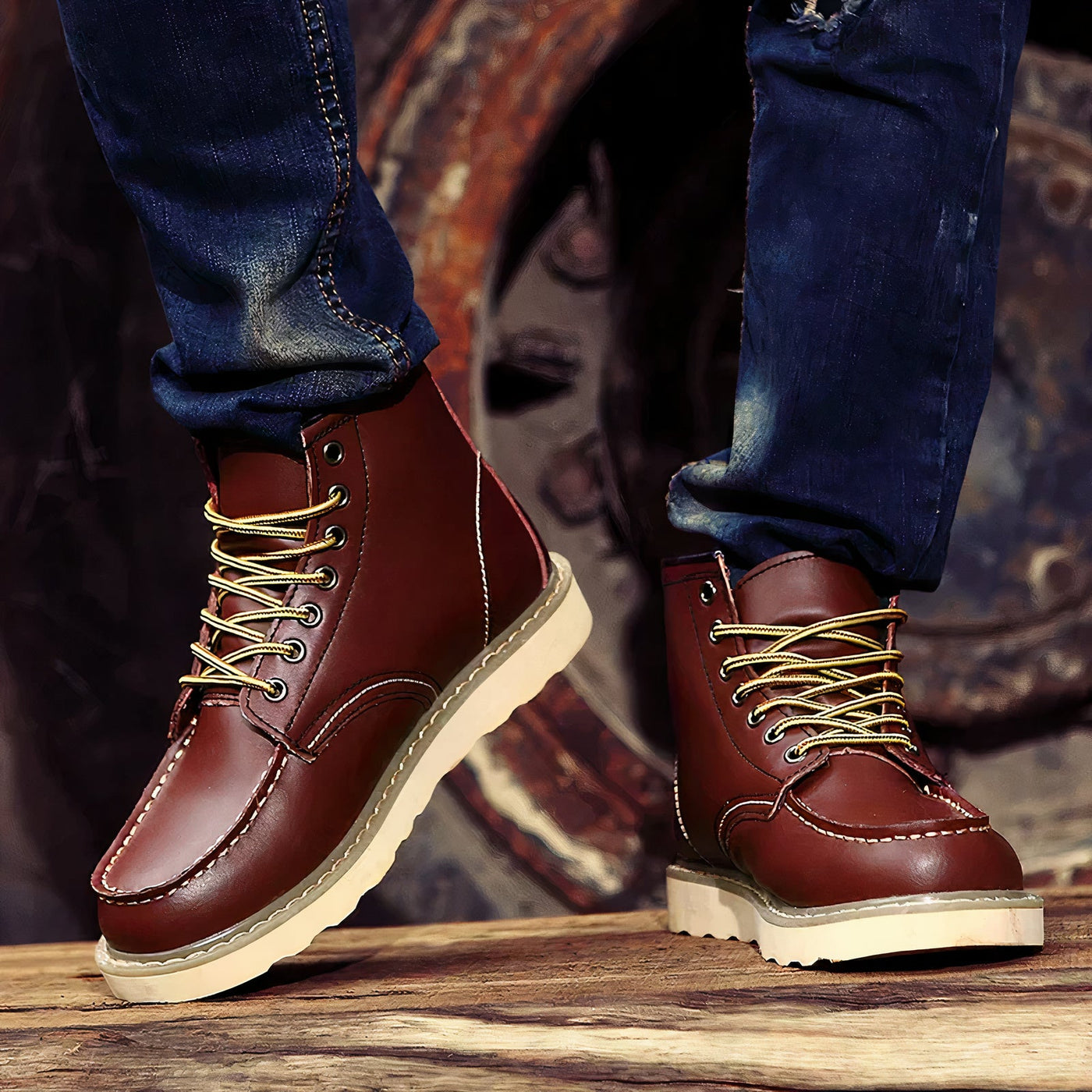 Vintage Winterstiefel für Männer - Markus
