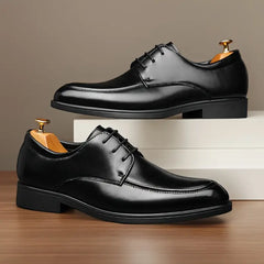 Emil®️ - Leder-Derby-Schuhe in Schwarz