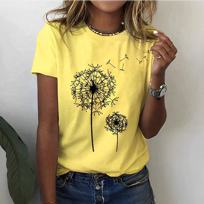Noelene - Elegantes Damen-T-Shirt mit kurzen Ärmeln
