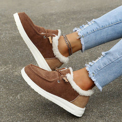 Warme Damenstiefeletten - Heddie in Braun
