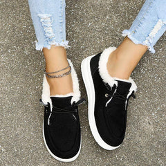 Warme Damenstiefeletten - Heddie in Schwarz