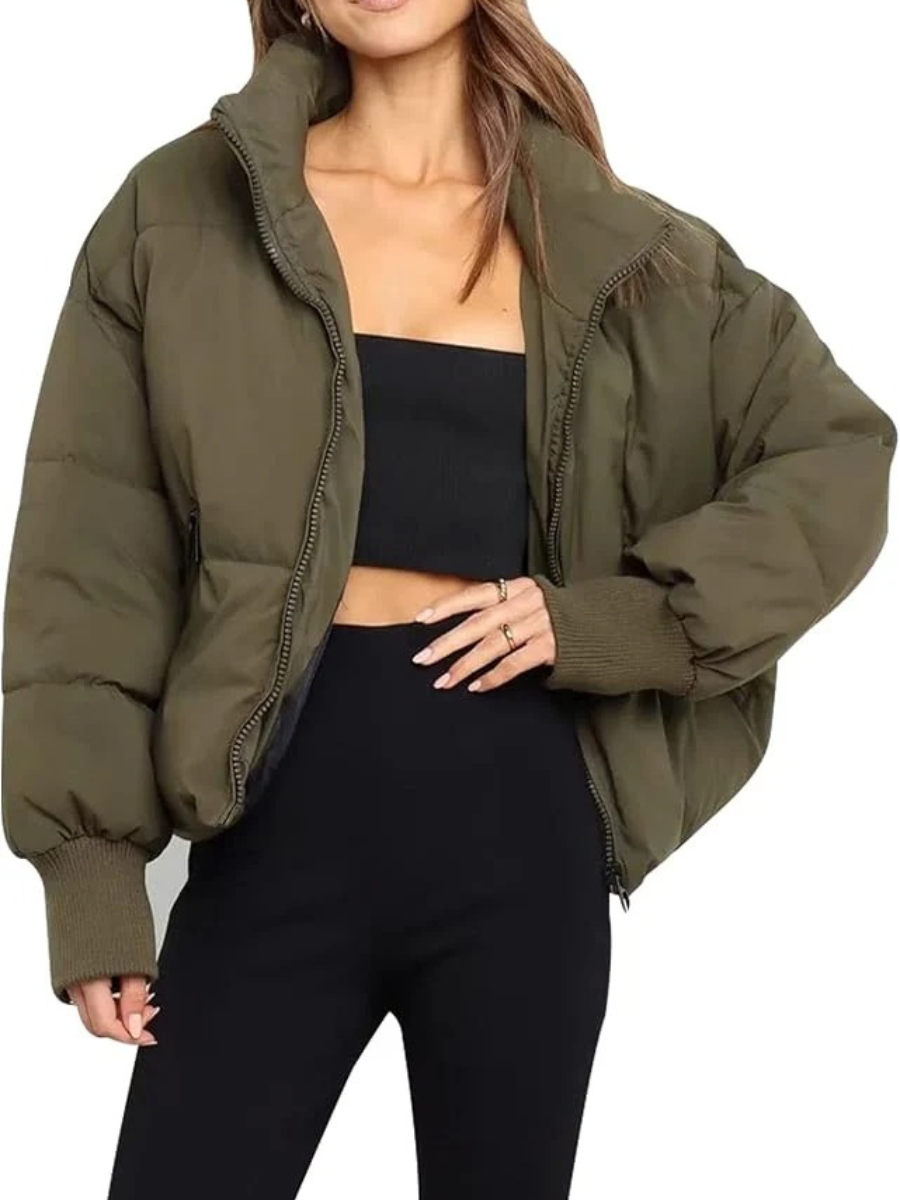 Warme Daunenjacke für Damen | Winter
