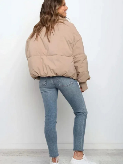 Warme Daunenjacke für Damen | Winter
