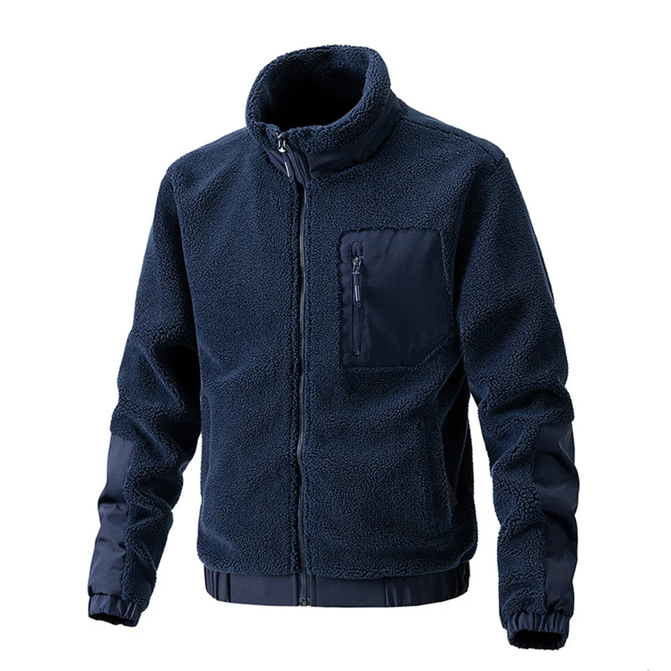 Warme Fleece-Winterjacke für Männer - Albrecht