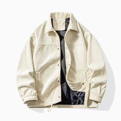 Warme Freizeitjacke für Männer - Theodor in Beige