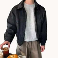 Warme Jacke für Herren - Bjoern in Schwarz