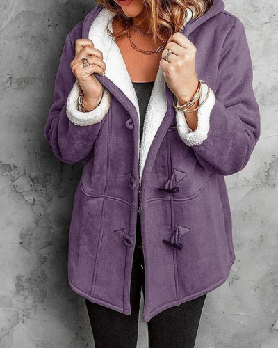 Warme Kapuzenjacke für Damen | Winter