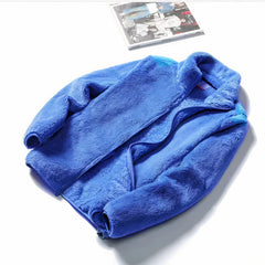 Warme und kuschelige Damen-Fleecejacke - Amerie in Blau