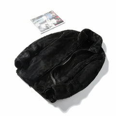 Warme und kuschelige Damen-Fleecejacke - Amerie in Schwarz