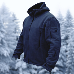 Warme Outdoor-Winterjacke für Männer - Markward in Blau