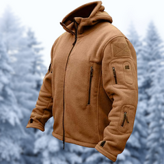 Warme Outdoor-Winterjacke für Männer - Markward in Braun