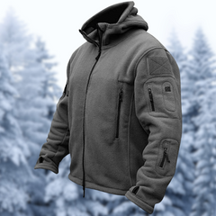 Warme Outdoor-Winterjacke für Männer - Markward in Grau