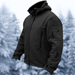 Warme Outdoor-Winterjacke für Männer - Markward in Schwarz