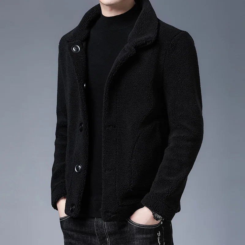 Warme Plüsch-Winterjacke für Männer - Kurt