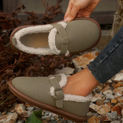 Warme Plüschsandalen für Frauen für den Winter - Arina
