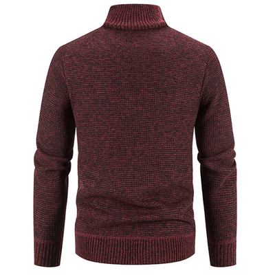 Warme Rollkragenjacke für Herren | leichte