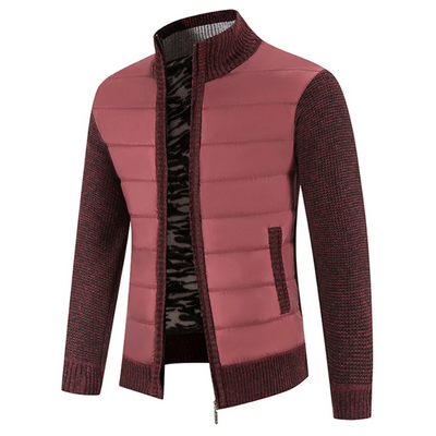 Warme Rollkragenjacke für Herren | leichte