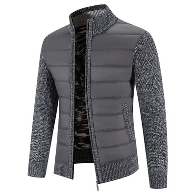 Warme Rollkragenjacke für Herren | leichte