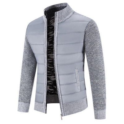 Warme Rollkragenjacke für Herren | leichte