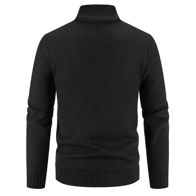 Warme Rollkragenjacke für Herren | leichte