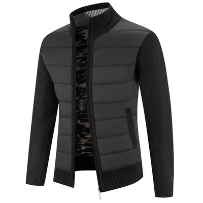 Warme Rollkragenjacke für Herren | leichte