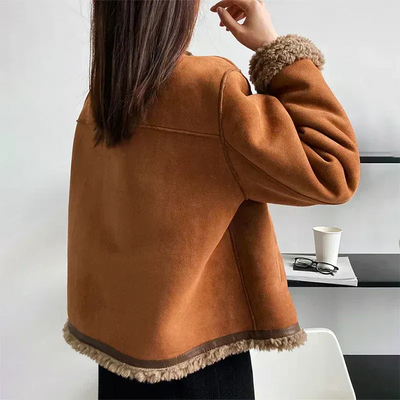 Warme Vintage-Jacke für Damen | Winter