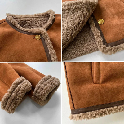 Warme Vintage-Jacke für Damen | Winter