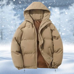Warme, wasserdichte Damenjacke - Florian in Khaki