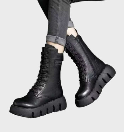 Warme und wasserdichte Winterstiefel für Frauen - Alfreda