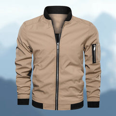 Warme Winter-Bomberjacke für Männer - Volkmar in Beige