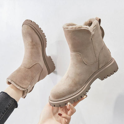 Warme Winterstiefel für Frauen - Alena