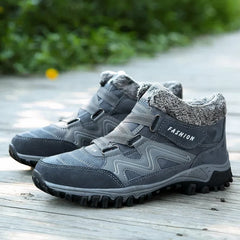 Warme Winterstiefel für Frauen - Christa in Blau