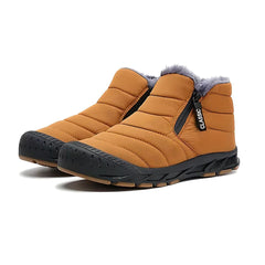 Warme Winterstiefel für Frauen - Neva in Gelb