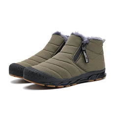 Warme Winterstiefel für Frauen - Neva in Grün