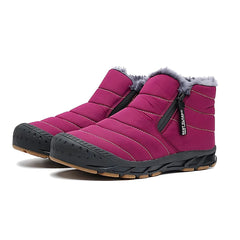 Warme Winterstiefel für Frauen - Neva in Rot