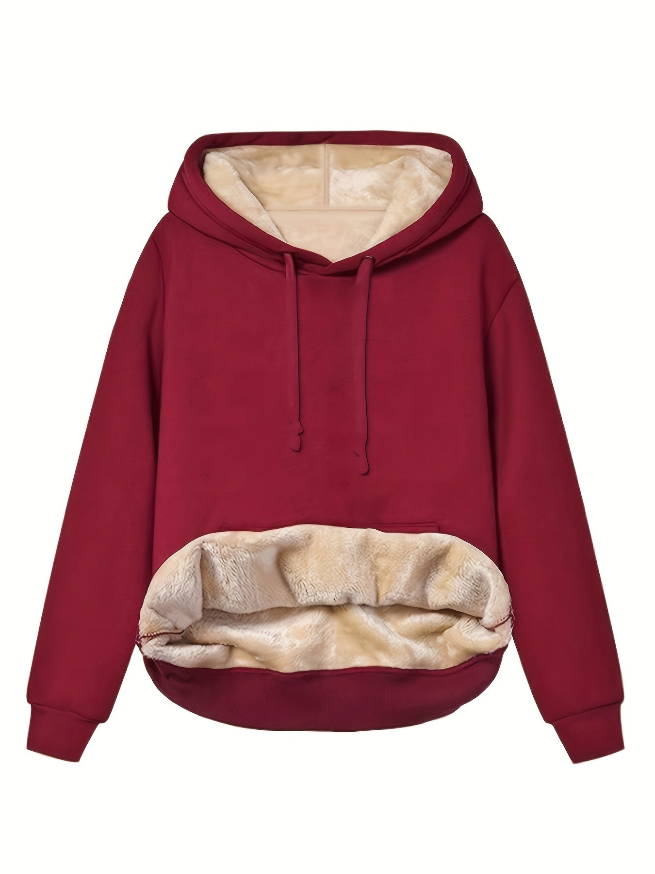 Warmer Fleece-Kapuzenpullover für Frauen - Tabea