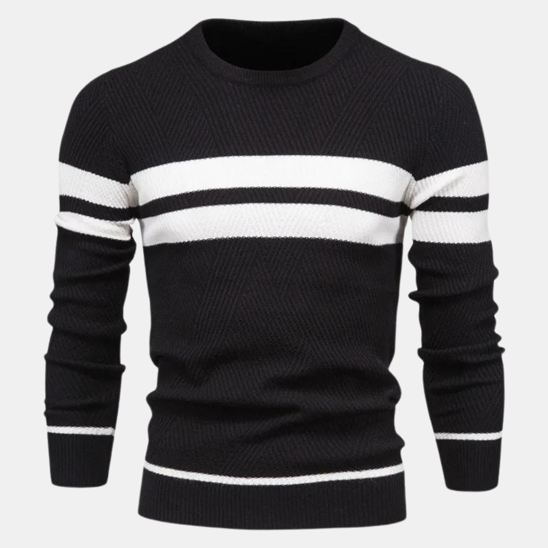 Warmer, modischer Herrenstrickpullover - Marius