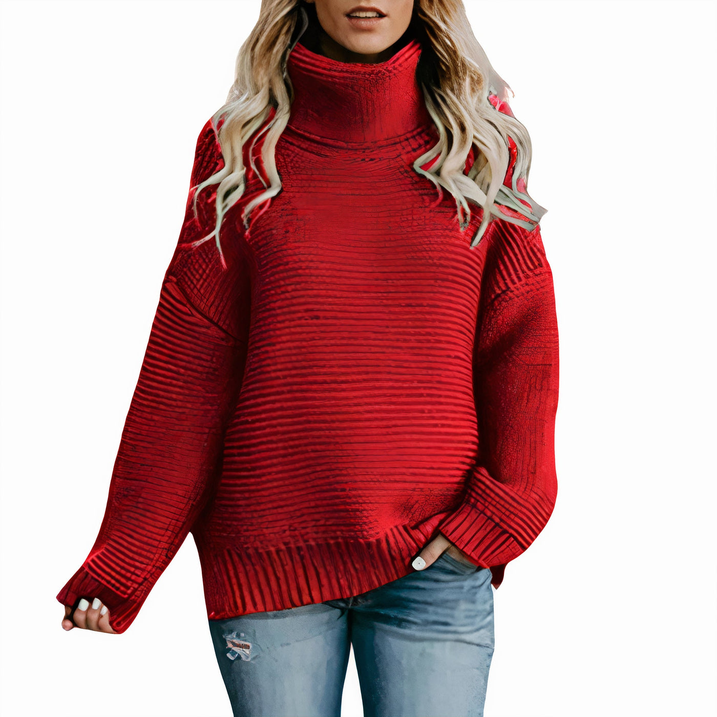 Warmer Winterpullover für Frauen - Griselda