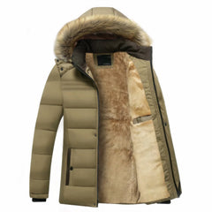 Wasser- und winddichte Winterjacke für Männer - Harald in Grun