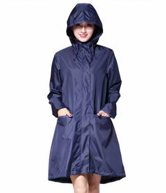 Wasserdichte Freizeitjacke für Frauen - Jana in Blau